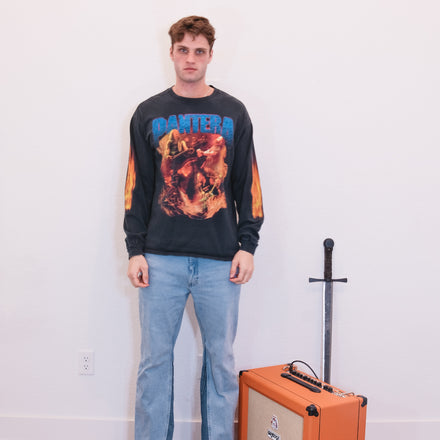 2000 Pantera Flame Longsleeve XL
